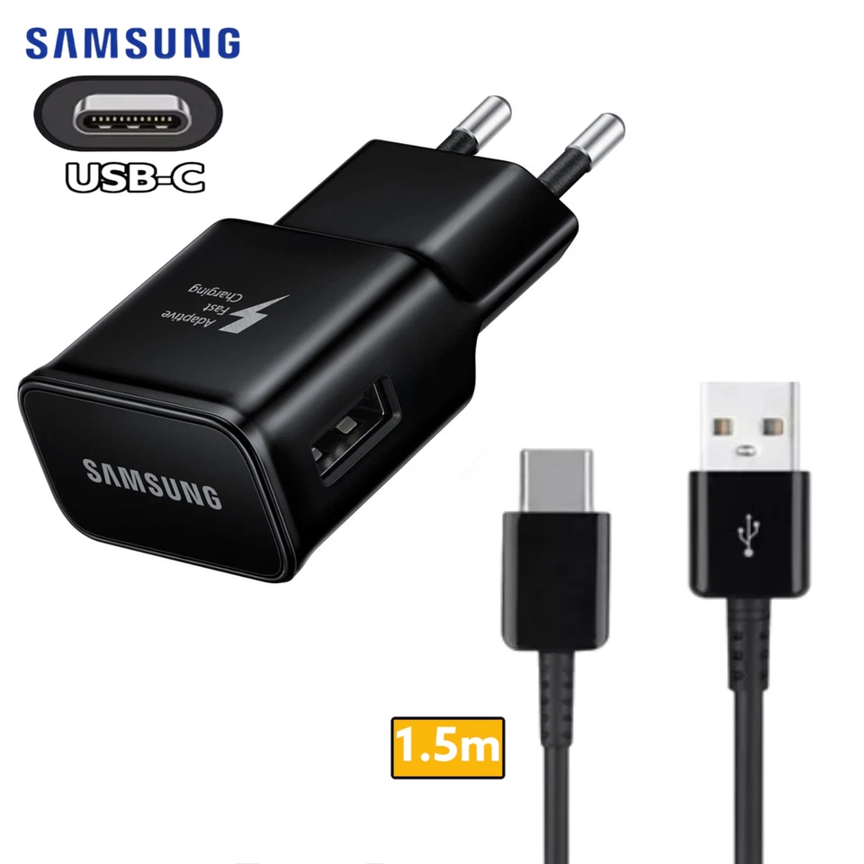 Samsung 15W Schnellladegerät - Schwarz (EP-TA200NBEGIN)