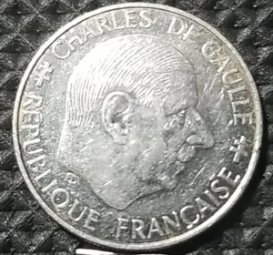 1958-1988 Republique Francaise 1F. - Picture 1 of 2