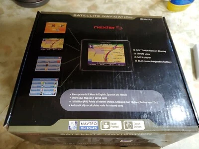 nextar gps voice prompt mp3 player touch screen 2007 satellite #P3 - Image 1 of 4
