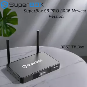 SuperBox S6 PRO The Ultimate 4K Streaming Powerhouse! Brand New in the Box 2025 - Picture 1 of 9