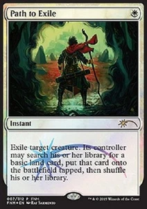 MTG PATH TO EXILE FOIL ITALIAN EXC - SENTIERO DELL'ESILIO - FNM - MAGIC - Picture 1 of 1