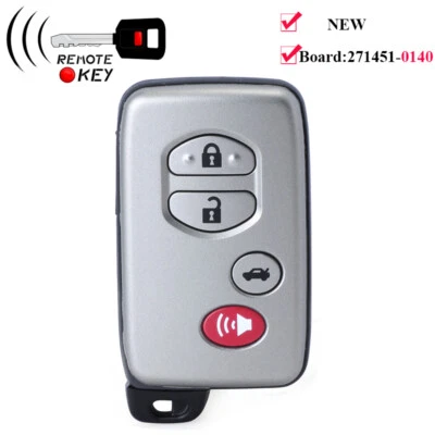 Para 2007 2008 2009 Toyota Camry Keyless Smart Prox controle remoto chaveiro HYQ14AAB 0140 - Imagem 1 de 4