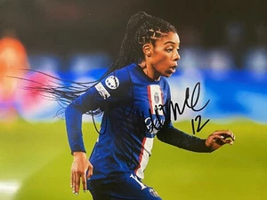 Handsigniertes Ashley Lawrence A4 Foto PSG Frau kommt mit Echtheitszertifikat - Bild 1 von 1