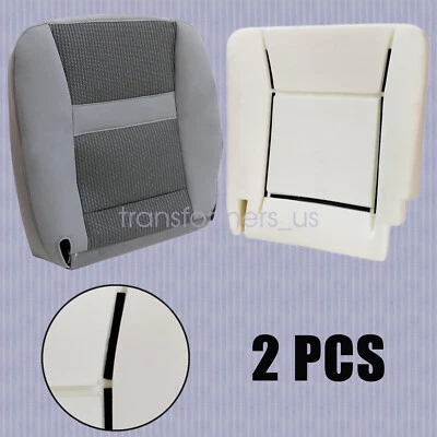 Cubierta de asiento inferior y cojín de espuma para Dodge Ram 2500 3500 2006-2010 Foto 1 de 4