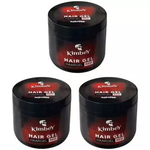 3 x Kimbey Hairgel Strong Red 600 ml - Bild 1 von 1