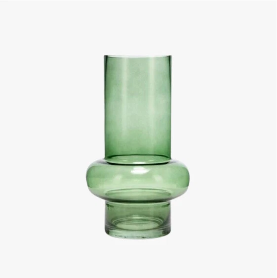 Green vases