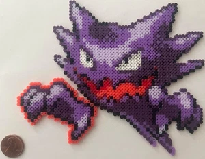 Haunter Mini Bead Sprite Artkal Pixel Retro Pokemon Gas Ghost Poison Purple - Picture 1 of 1