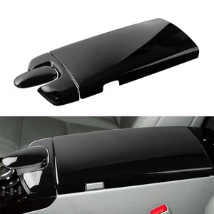 Console Armrest Box Panel Cover 1 Set/3PCS Bright Black Car Accessories - Picture 1 of 6
