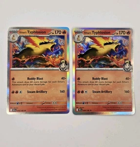 2 Ethan’s Typhlosion Pokémon Destined Rivals 034/182 Mint Rare Holo - Picture 1 of 11