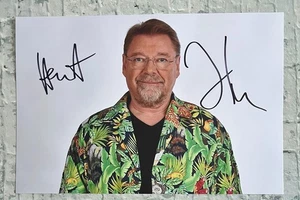 ORIGINAL Autogramm von Jürgen von der Lippe. pers. gesammelt. 100% ECHT. GROSSF. - Picture 1 of 1