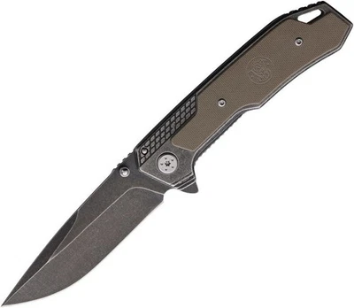 Smith & Wesson 8.5" EDC Frame Lock Folding Pocket Knife - NEW - Image 1 of 2
