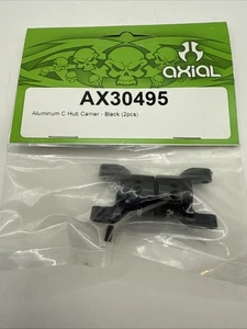 Axial AX30495 Aluminum C Hub Carrier Black (2pcs) – AX10 SCX10 Wraith - Picture 1 of 1