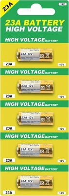 AJ STAR 5Pcs 23A A23 12V Alkaline Battery MN21/ / / V23GA / LRV08 / 8LR932...
