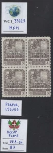 WC1_33229 ITALIENISCHE BESETZUNG: FIUME. Block von 1919-20 ovpt. briefmarke. Sc. 83. MNH - Bild 1 von 1