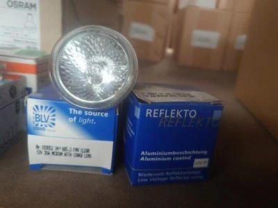 BLV Reflekto 12V 35W GU5.3 White Halogen Dichroic Lamp Pack Of 10 - Image 1 of 2