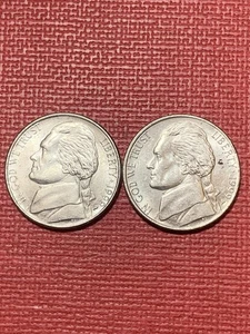 2 1999 P Jefferson Nickels DDR - Picture 1 of 8