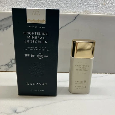 Ranavat Brightening Mineral Sunscreen 1.7 fl oz New Sealed In Box!! - Image 1 of 4