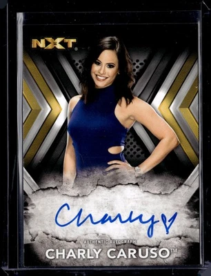 Charly Caruso 2017 Topps WWE NXT Autographs Signature RA-CC - Image 1 of 2