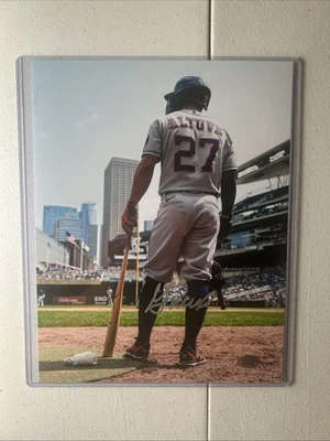 Foto firmada por José Altuve autografiada de los Astros de Houston 8x10 con certificado de autenticidad/holograma Foto 1 de 4