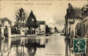 CPA Auxerre Yonne, La Crue de 1910, Avenue de St Florentin - 4963891 - Picture 1 of 2