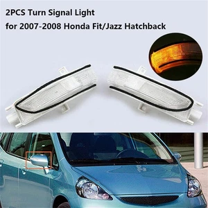1 Pair Side Mirror Turn Signal Indicator LED Light For HONDA FIT JAZZ 2007-2008 - Picture 1 of 7