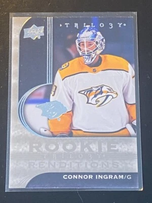 Connor Ingram 2020-21 UD Trilogy  Rookie Renditions Insert #RR-18 Nashville - Image 1 of 2