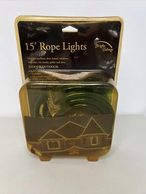 Bright Tidings 15 Foot Flexible Rope Light Kit Indoor/Outdoor 401523 - Image 1 of 4