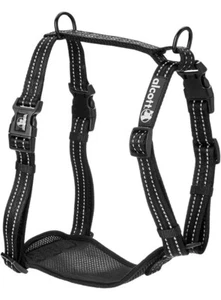 *** Alcott Adventure ADJUSTABLE REFLECTIVE Dog Harness Black Large MAKE OFFER - Picture 1 of 5