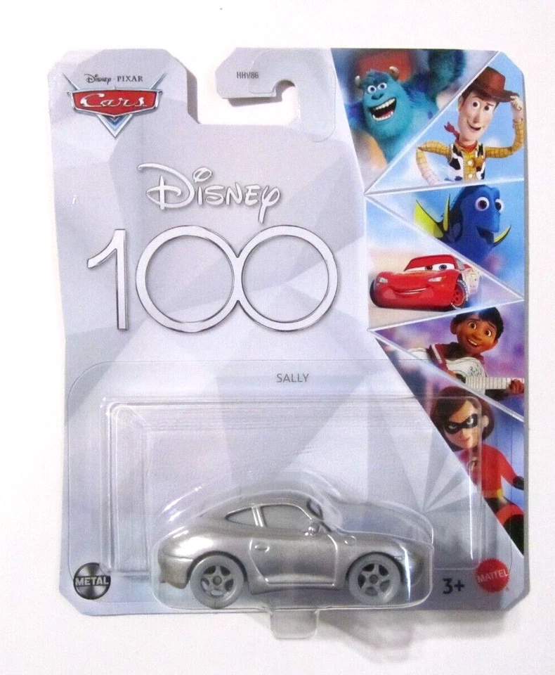 Carros Disney Pixar, Disney 100, SALLY ~ 2023 ~ Prata ~ Novo na embalagem - Imagem 1 de 1
