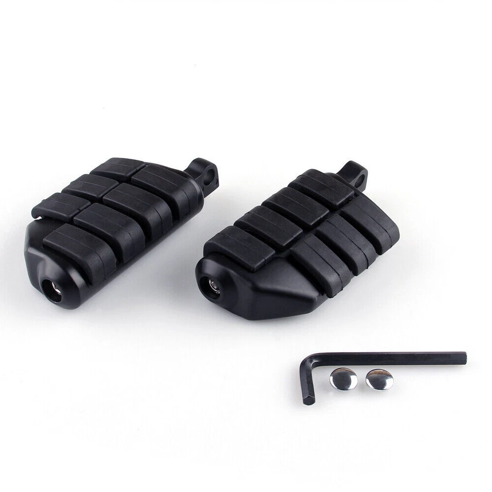 7963 Dually Footpegs For Softail Sportster Dyna Glide Fat Boy Road King B - Изображение 1 из 3