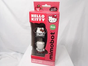 Only 1 on Ebay Hello Kitty Mimobot Nerd cute 4GB USB Flash Drive BRAND NEW Rare! - Picture 1 of 3