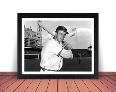 Fotografía enmarcada STAN MUSIAL ST. LOUIS CARDINALS - 8x10 u 11x14 (W8) Foto 1 de 4