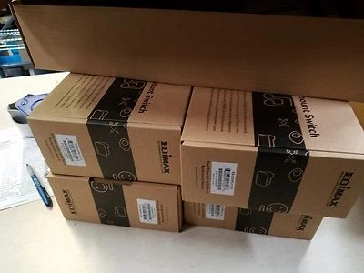5X Edimax 24-port 10/100mbps Fast Ethernet Switch - 24 X10/100base-tx (es3124rl) - Image 1 of 4