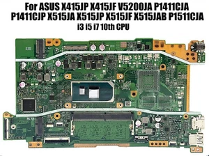 Laptop motherboard asus i3 i5 i7 10th X415JA x415JP X415JF x515ja x515jf 4G ram - Picture 1 of 6