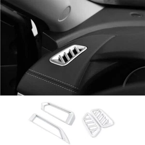 For Nissan Sentra 2020-23 Matte Silver Car Dashboard Air Outlet Vent cover Trim - Picture 1 of 9