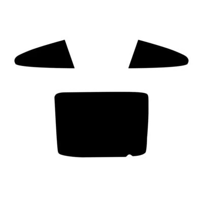 Pre Cut Window Tint for Porsche 911 Carrera Coupe 2005-11 5% Limo Black Rear - Image 1 of 4