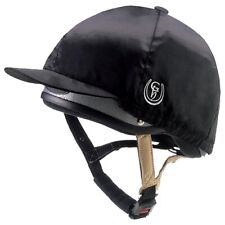 Brand New Gatehouse Plain Riding Hat Silk | Black | 60 - 62cm