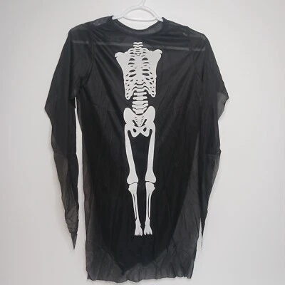 Хэллоуин скелет кости костюм рубашка мальчика размер M (8-10) - Изображение 1 из 4
