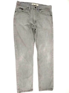 LEE Regular Fit Men's Straight Leg 100% Cotton Grayish Blue Denim Jeans Size 36 - Picture 1 of 12