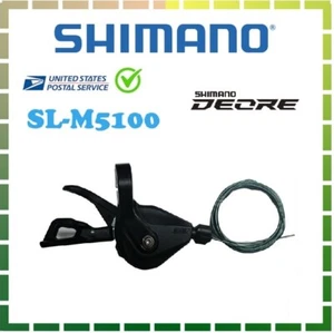 Shimano Deore SL-M5100 2 Speed Rapidfire Plus Mono Shift Lever MTB Left Shifter - Picture 1 of 4