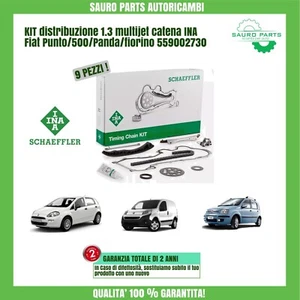 KIT CATENA DISTRIBUZIONE INA 1.3 MULTIJET FIAT Punto/500/Panda 559002730 - Foto 1 di 2