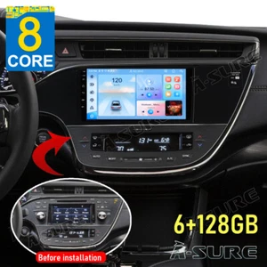 Radio estéreo Carplay Android 14 6+128 GB para Toyota Avalon 2013-2018 GPS navegación LTE - Imagen 1 de 12