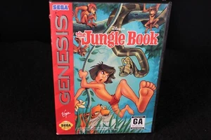 Sega Genesis Disney's The Jungle Book CIB no manual and box vintage game 1993 - Picture 1 of 17