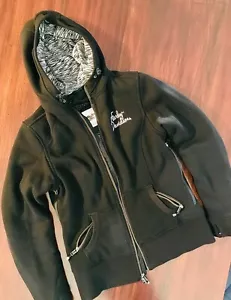 Harley Davidson Ladies Winter Zip Hoody Riding Fleece - Size S - Picture 1 of 9