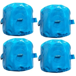 Bolsa de agua de vinilo de 5 galones de peso de anclaje para casa de rebote inflable con dosel paquete de 4 - Imagen 1 de 8