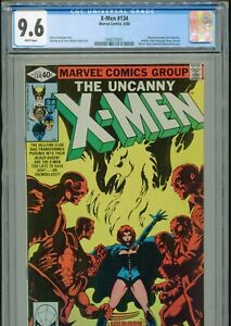 1980 MARVEL UNCANNY X-MEN #134 BYRNE 1ST APPEARANCE DARK PHOENIX CGC 9.6 WHITE