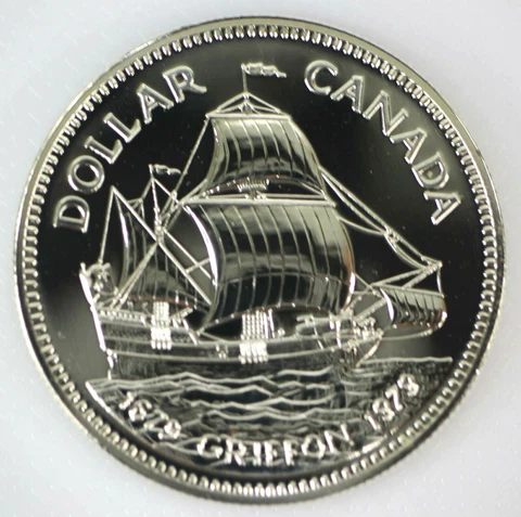 CANADA 1979 SPECIMEN COMMEMORATIVE SILVER DOLLAR GRIFFON TRICENTENNIAL COIN Cover