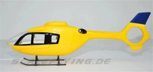 450 EC-135 Yellow RC Helicopter Pre-Painted Fuselage for Align T-REX450X/XL/SE - Picture 1 of 6