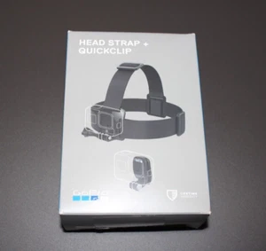 GoPro Quick Clip Head Strap - Black (ACHOM-001) - Picture 1 of 10