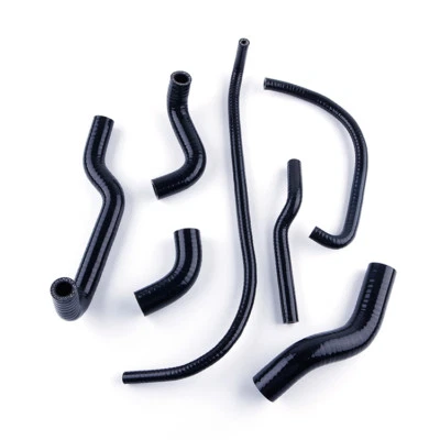 Manguera de radiador de silicona negra para Honda Shadow Aero 750 VT750C 2007-2009 Foto 1 de 4